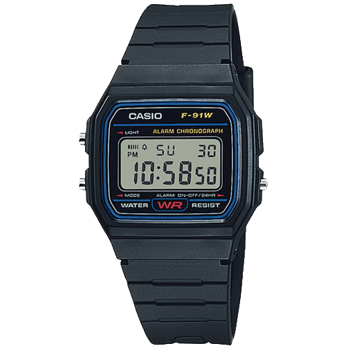 Casio F-91W transparent